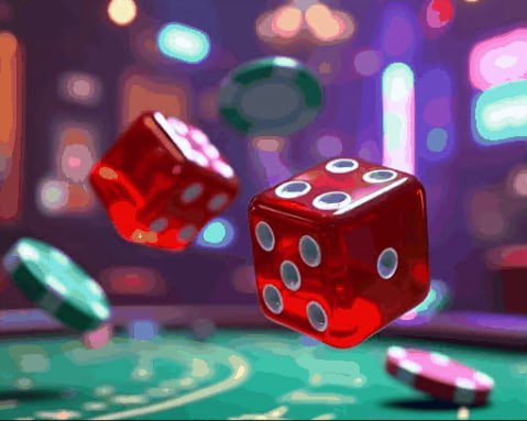 Studio live-dealer Mega Sevens dengan dealer profesional